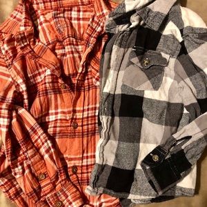 Bundle of Boys Flannels 🖤